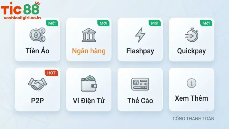 Đa dạng kênh thanh toán linh hoạt
