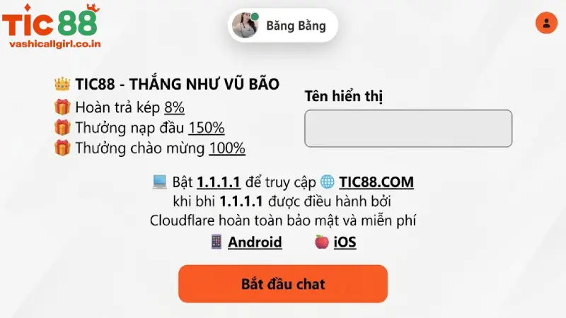Khung Live Chat trực tuyến trên website và ứng dụng